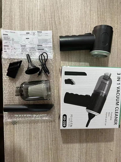 المكنسة المحمولة للشفط والطرد